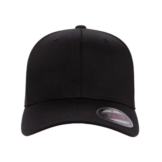 Flexfit Kleuter Wollig Gekamde Baseballpet (Zwart) - Image 1