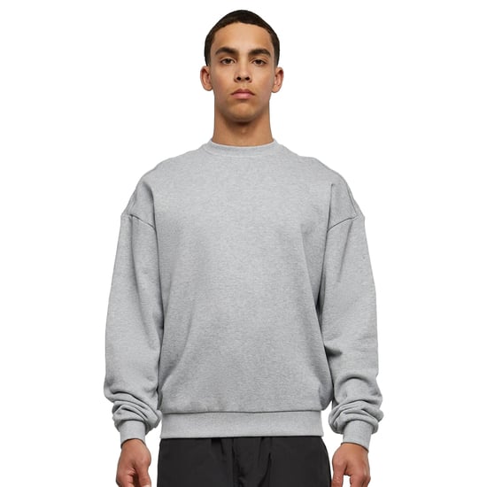 Urban Classics Heren Ultra Zware Crew Hals Sweatshirt (Grijs) - Image 3