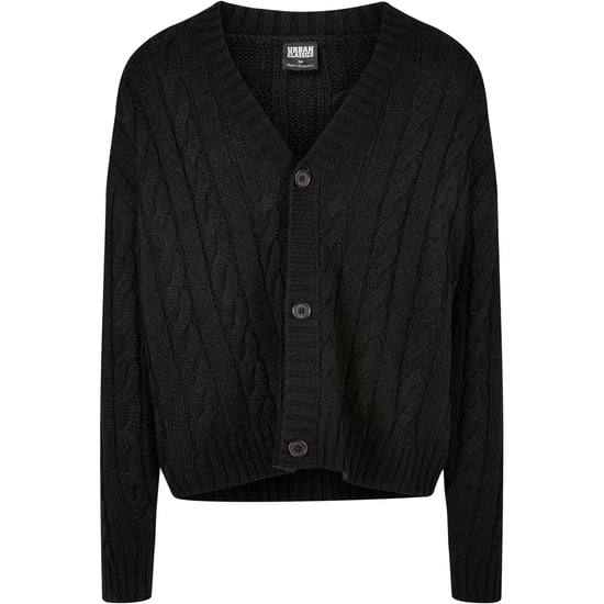 Urban Classics Heren Boxy Vest (Zwart) - Image 1