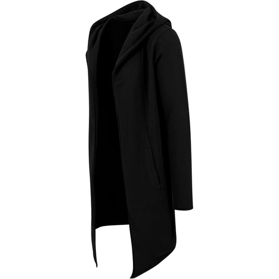 Urban Classics Heren Lang Vest met Open Rand (Zwart) - Image 5