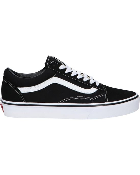 Sneakers voor unisex Vans off the wall in zwart - Image 1