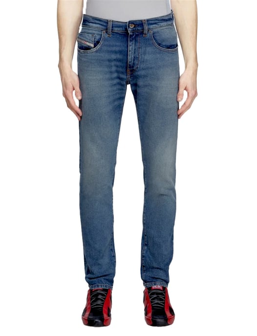 Diesel D-strukt slim fit blauw denim - Image 1