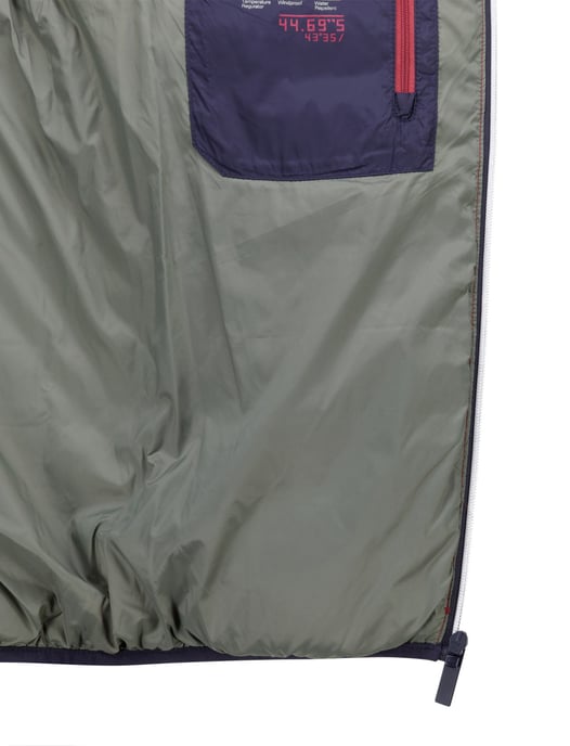 New Zealand effen rood bodywarmer normale fit - Image 4