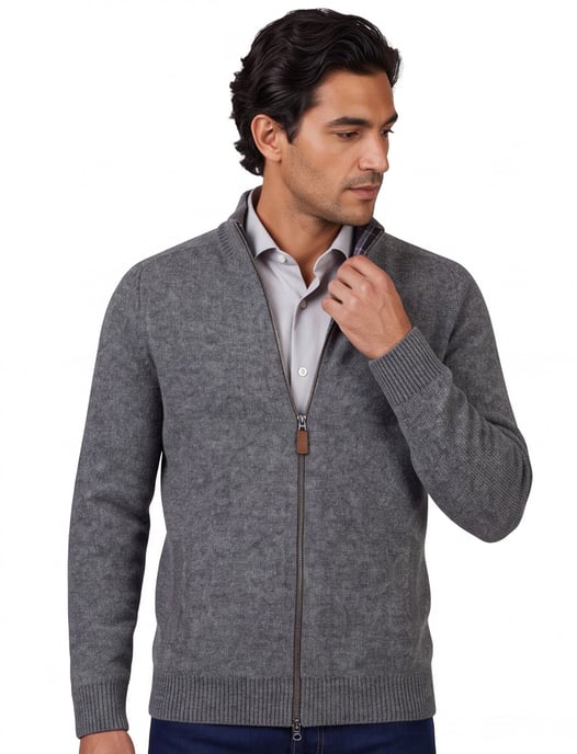 vest Barbour antraciet - Image 1
