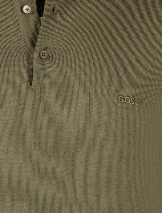 Boss black groen normale fit scheerwol - Image 3