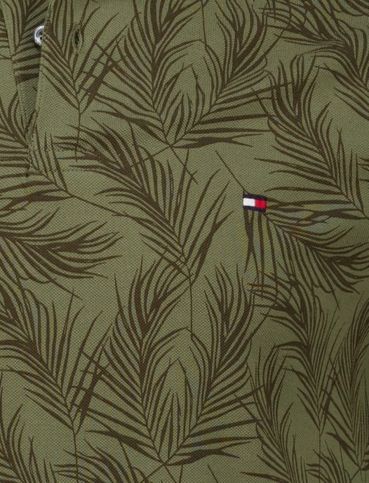 Tommy Hilfiger polo groen geprint katoen normale fit - Image 3