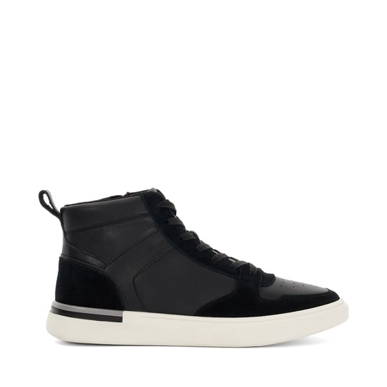 Dune Mens Strictly - High Top Perforated Trainers - Image 2