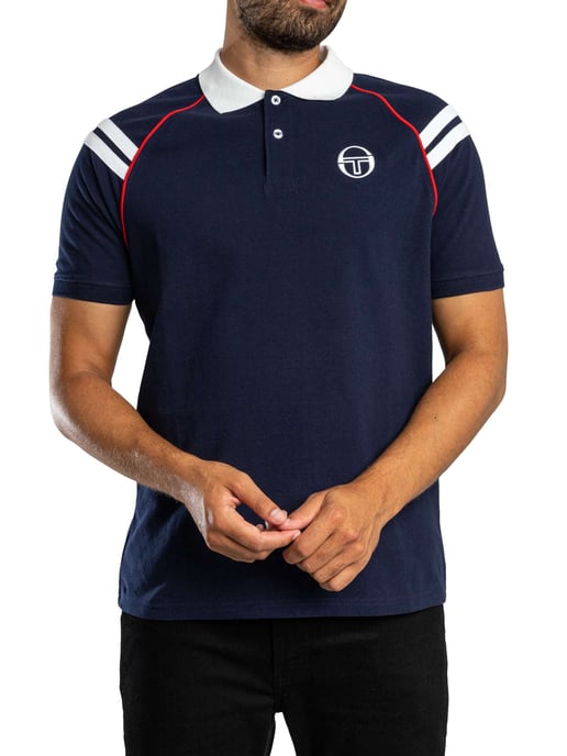 Sergio Tacchini Nieuw Cortona Poloshirt, Blauw - Image 2