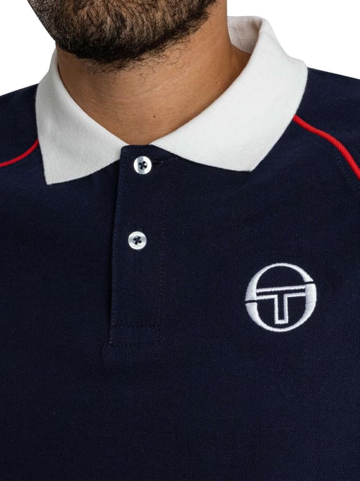 Sergio Tacchini Nieuw Cortona Poloshirt, Blauw - Image 4