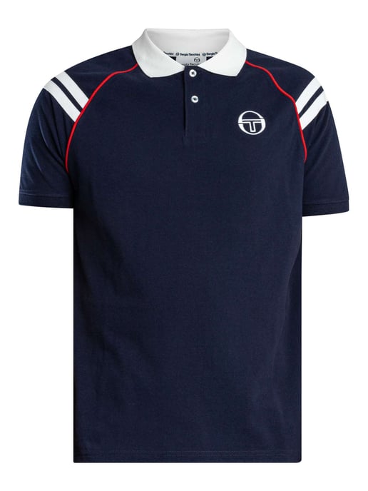 Sergio Tacchini Nieuw Cortona Poloshirt, Blauw - Image 5