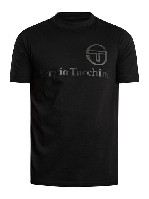 Sergio Tacchini Lazio T-Shirt, Zwart - Image 6
