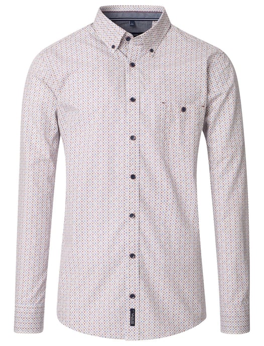 casual overhemd Casa Moda Casual Fit rood - Image 1