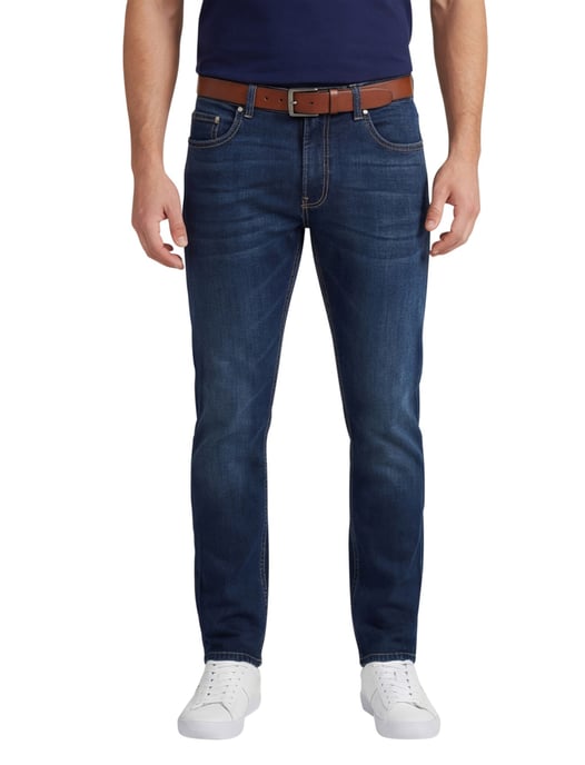 Donkerblauwe jeans Pierre Cardin Lyon Tapered Fit - Image 1