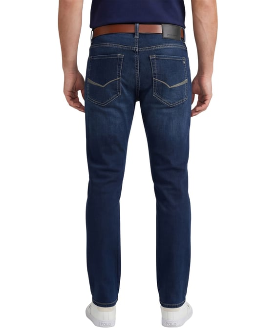 Donkerblauwe jeans Pierre Cardin Lyon Tapered Fit - Image 2