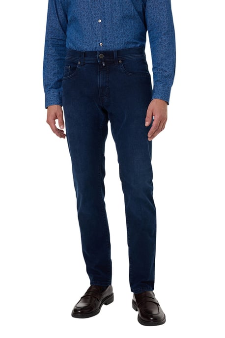Pierre Cardin broek 5-p donkerblauw Tapered fit denim - Image 1