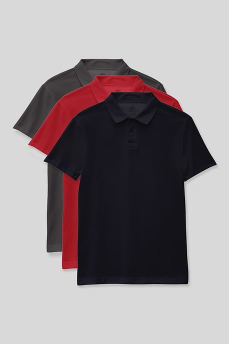 Heren Katoenmix T-shirt - Image 1