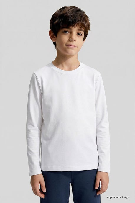 Heren Katoenen Elastaan T-Shirt - Image 2