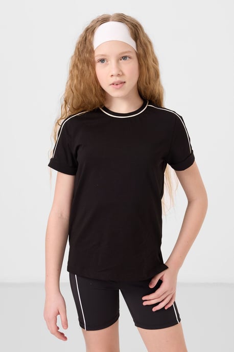 Jeugd Unisex Katoen Elastaan T-Shirt - Image 4