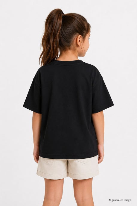 Jeugd Unisex Katoenmix T-Shirt - Image 3
