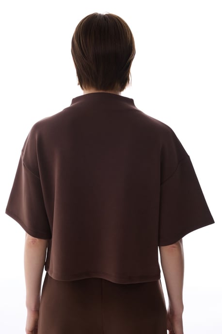 Oversized Gebreid Romper Met Ronde Hals - Image 5