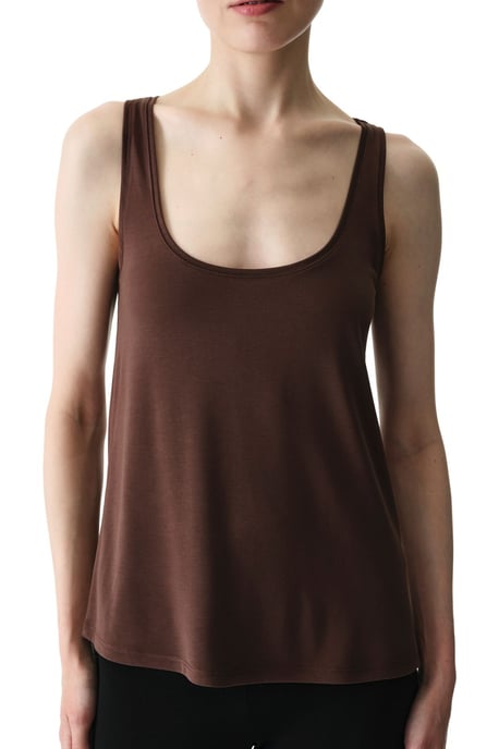 Mouwloze Brei Bodysuit Met U-Hals - Image 3