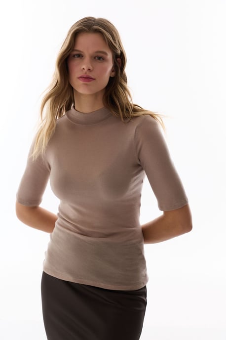 Polo Hals Brei Bodysuit - Image 3