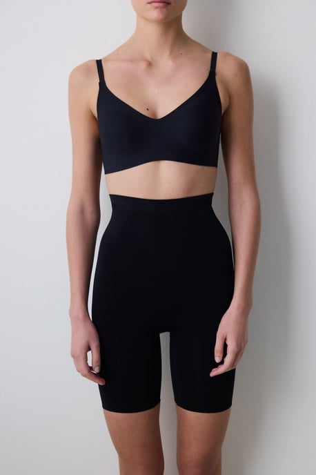Hoog-Waisted Gebreide Shapewear Corset - Image 1