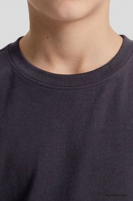 Heren T-shirt van katoen en elastaan - Image 4