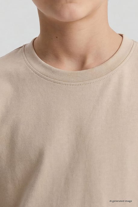 Heren T-shirt van katoen en elastaan - Image 4