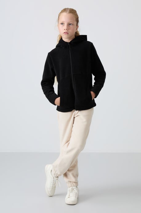 Jeugd Unisex Hoodie met Rits - Image 2