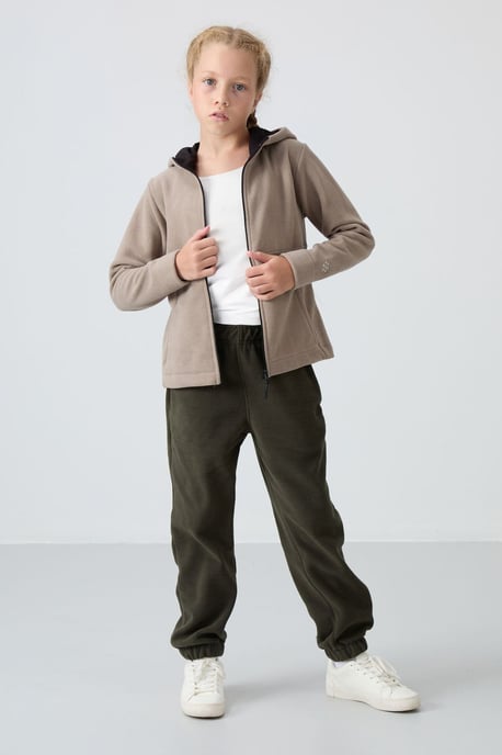 Jeugd Unisex Hoodie met Rits - Image 2