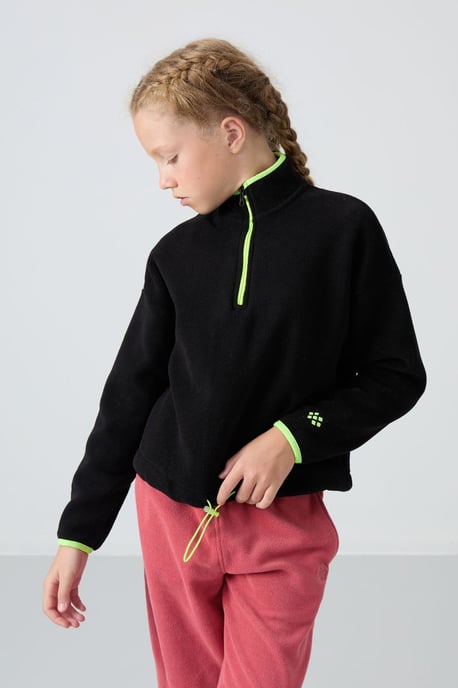 Jeugd Unisex Rits Sweatshirt - Image 1