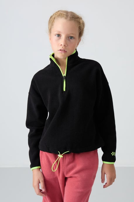 Jeugd Unisex Rits Sweatshirt - Image 3
