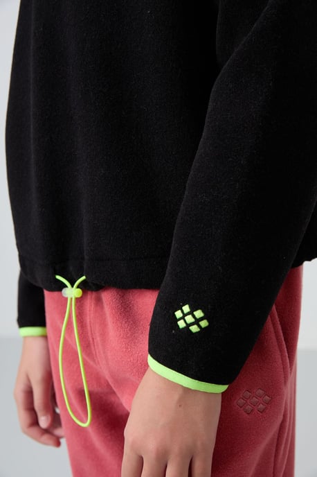 Jeugd Unisex Rits Sweatshirt - Image 4