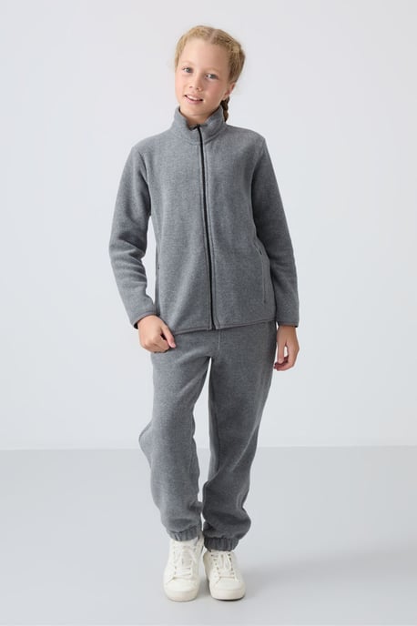 Jeugd Unisex Ritssluiting Sweatshirt - Image 3
