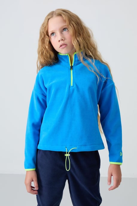 Jeugd Unisex Rits Sweatshirt - Image 2