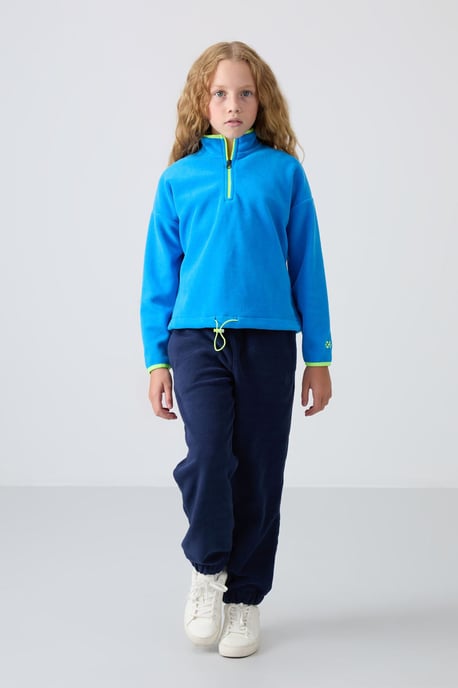 Jeugd Unisex Rits Sweatshirt - Image 4