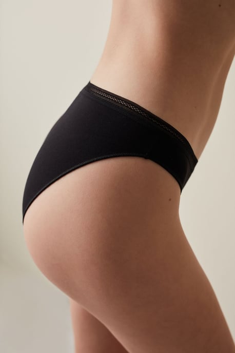 Halflange Katoenen Jersey Slip - Image 4