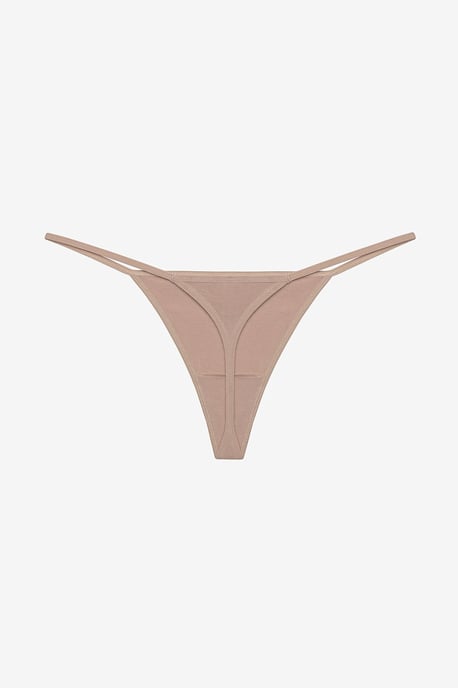 3-Pack Middelhoge Katoenen Thongs - Image 4