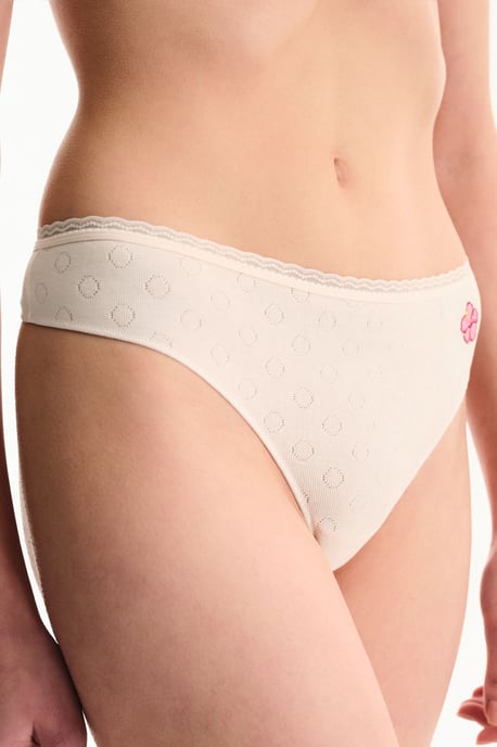 Gelaagde Kanten Taille Slip - Image 1