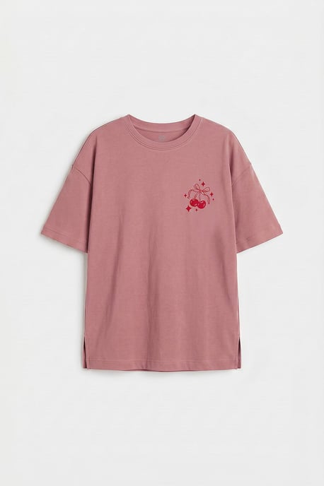 Jeugd Katoen Elastaan T-Shirt - Image 3