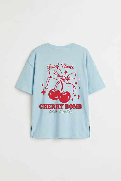Jeugd Katoen Elastaan T-shirt - Image 4