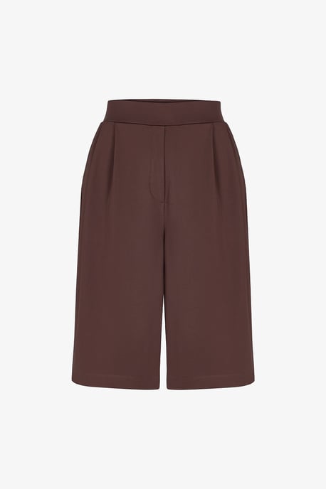 Hoog-Waisted Plyo Wijdbenige Shorts - Image 2