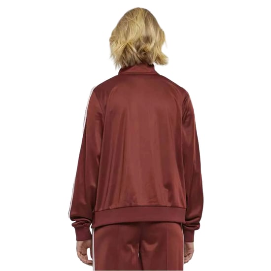 Urban Classics Dames/Dames Retro Track Jacket (Donker roest) - Image 2