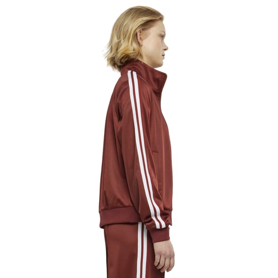 Urban Classics Dames/Dames Retro Track Jacket (Donker roest) - Image 3