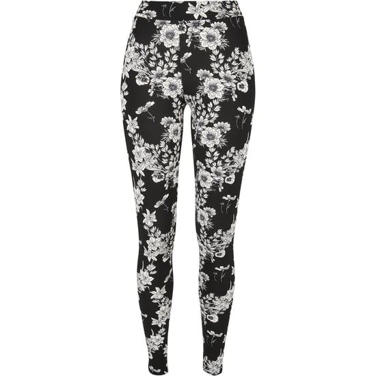 Urban Classics Dames/Dames Zachte Legging met Luipaardprint (Zwart) - Image 1