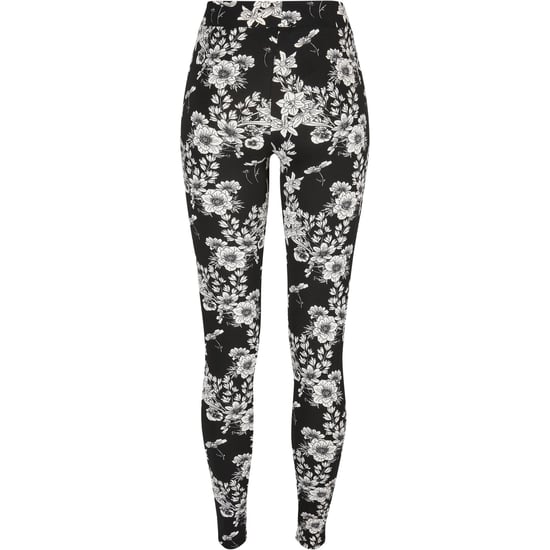 Urban Classics Dames/Dames Zachte Legging met Luipaardprint (Zwart) - Image 2