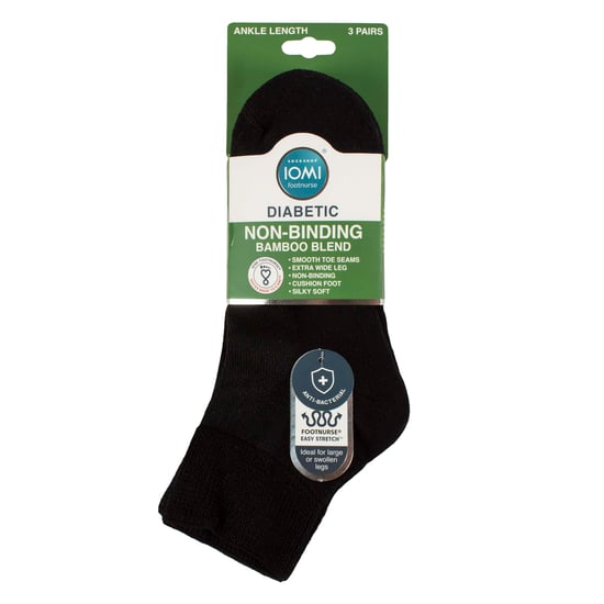 3-Pack Unisex Bamboe Diabetessokken voor de Enkel Zacht Ademend Zachte Pasvorm Voor Elke Dag - Image 2