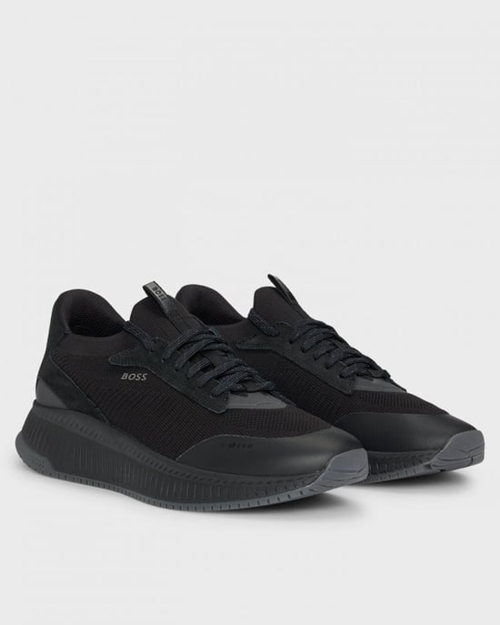 BOSS Orange TTNM EVO herentrainers met gebreid bovenwerk NOS - Image 1
