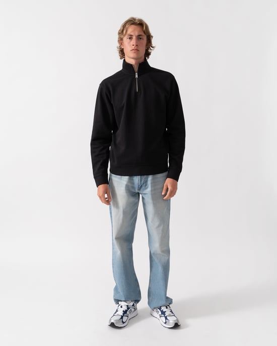 Woolrich American Half Zip Mens Sweatershirt - Image 5